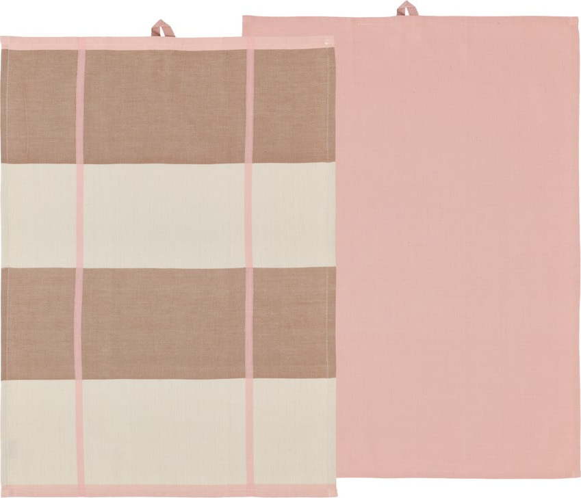 Bavlněné utěrky v sadě 2 ks 50x70 cm Blocks – Södahl Södahl