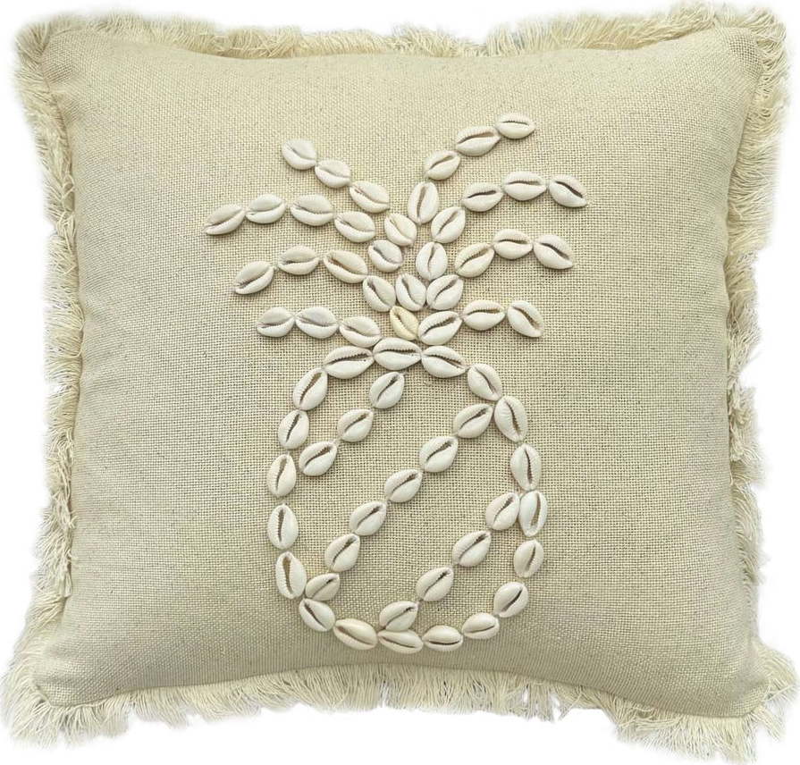 Bavlněný povlak na polštář 43x43 cm Seashells – Mioli Decor Mioli Decor