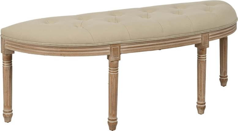 Béžová/v přírodní barvě lavice Royal – Ixia Ixia