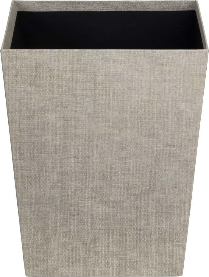 Béžový odpadkový koš Sofia Canvas Paper Laminate – Bigso Bigso