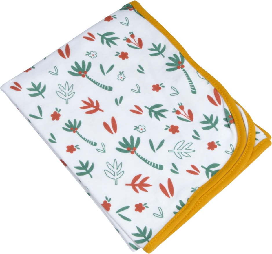 Bílá bavlněná dětská deka 75x75 cm Savannah – Bébé Douceur Bébé Douceur