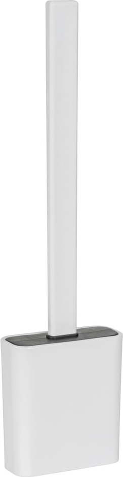 Bílá plastová WC štětka bez vrtání Zalana – Allstar Allstar