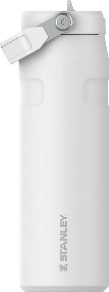 Bílá termoska z nerezové oceli 700 ml IceFlow™ Bottle Flip Straw 2.0 Frost – Stanley Stanley