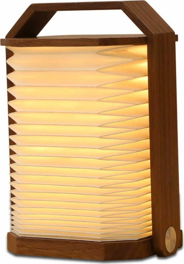 Bílá/v tmavě přírodní barvě světelná dekorace na USB Origami – Gingko Gingko