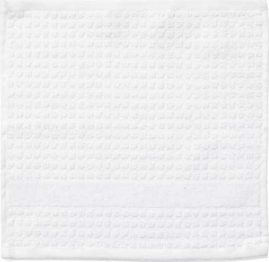 Bílý froté ručník z Bio bavlny 30x30 cm Check – JUNA Juna