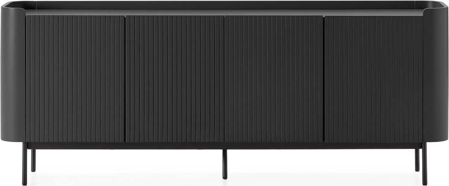 Černá komoda 200x80x40 cm Willa – MOME Mome