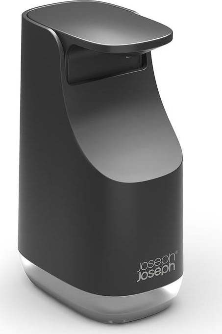 Černý plastový dávkovač mýdla 350 ml Slim – Joseph Joseph Joseph joseph