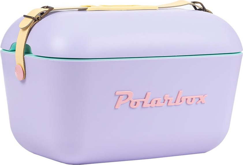 Fialový chladicí box 12 l Classic Rainbow – Polarbox Polarbox