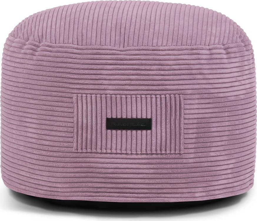 Fialový manšestrový taburet Om 60 – SLOWDOWN SLOWDOWN