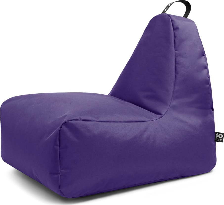 Fialový sedací vak Chill XL – So Soft? So Soft?