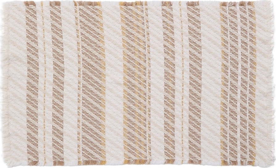 Hnědá/béžová koupelnová předložka 50x70 cm Milda – Kave Home Kave Home