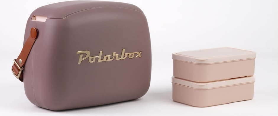 Hnědý chladicí box 6 l Classic Gold – Polarbox Polarbox