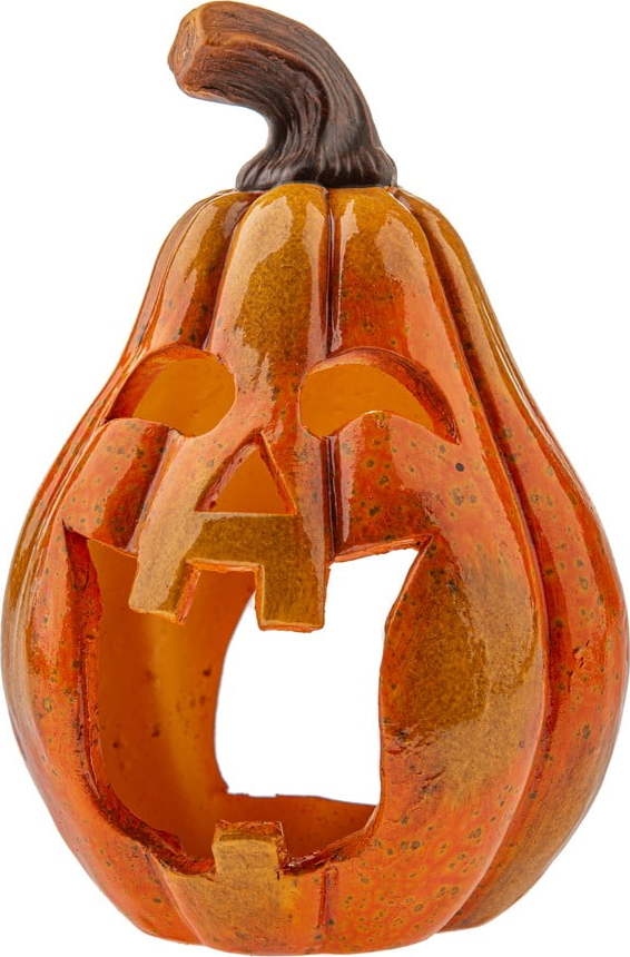 Keramický svícen s haloweenským motivem Pumpkin – Dakls Dakls