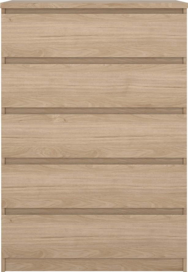 Komoda v dekoru dubu v přírodní barvě 77x111x50 cm Naia – Tvilum Tvilum