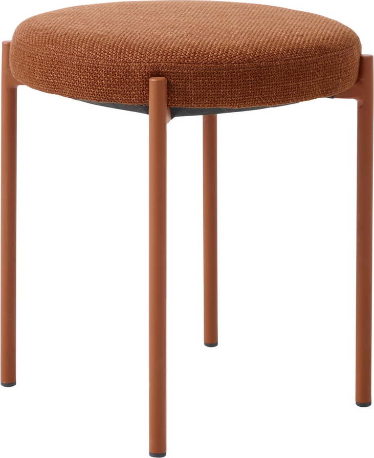 Kovová stolička v terakotové barvě Pelican – Unique Furniture Unique Furniture