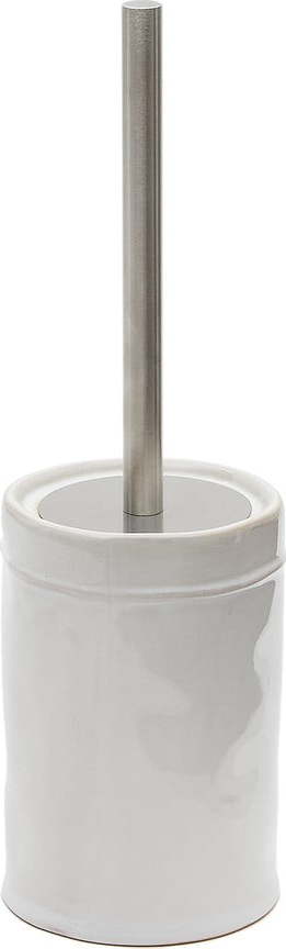 Krémová keramická WC štětka Savel – Kave Home Kave Home