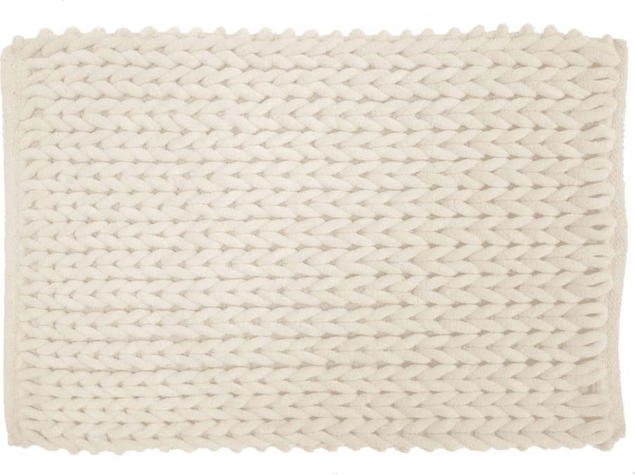 Krémová koupelnová předložka 50x80 cm Ariel – douceur d'intérieur Douceur d intérieur