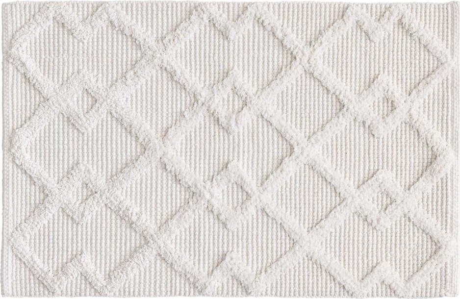 Krémová koupelnová předložka 50x80 cm Otis – douceur d'intérieur Douceur d intérieur