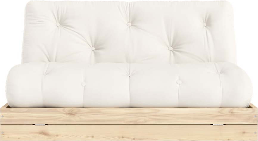 Krémová rozkládací pohovka 145 cm Flip – Karup Design Karup Design