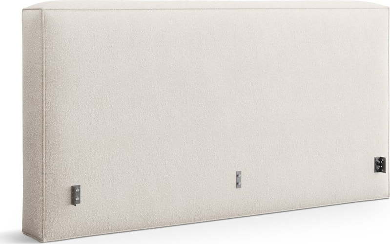 Krémové čalouněné čelo postele 209x100 cm Olivia – Micadoni Micadoni