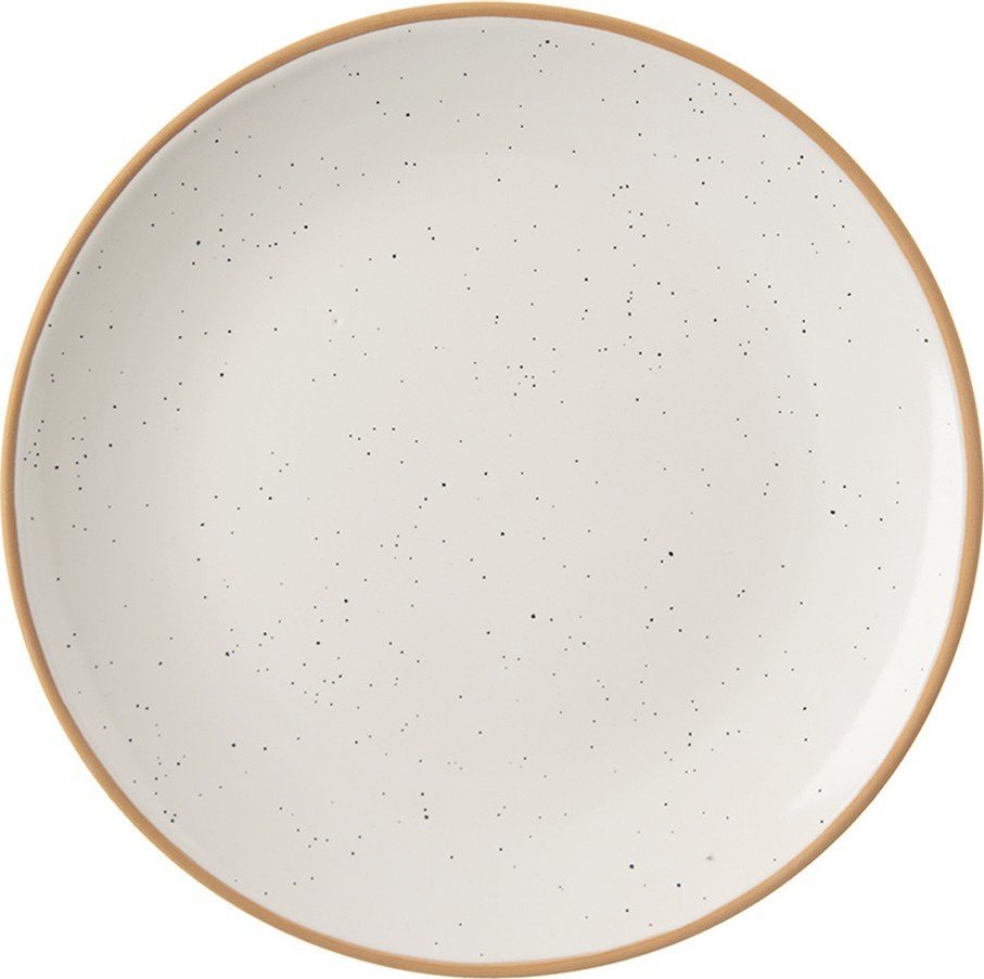 Krémové keramické talíře v sadě 4 ks ø 27 cm Statek – Orion Orion