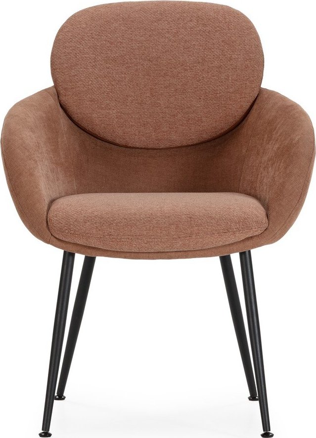 Křeslo v terakotové barvě Nure – MOME Mome