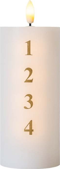 LED svíčka na baterky (výška 15 cm) Sille Advent – Sirius Sirius