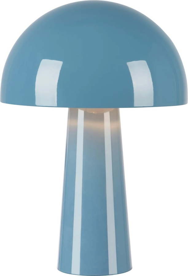 Modrá stolní lampa s kovovým stínidlem (výška 36 cm) Mantar – Markslöjd Markslöjd