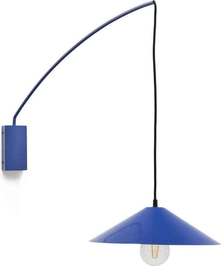 Modré nástěnné svítidlo ø 35 cm Kally – Kave Home Kave Home