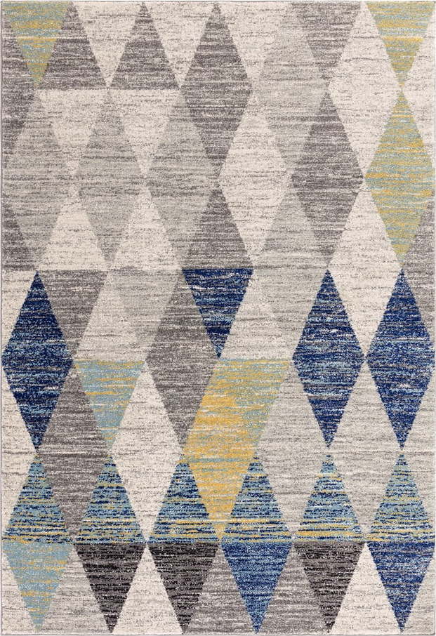Modrý koberec 80x150 cm Muse Harlequin Blue – Asiatic Carpets Asiatic Carpets
