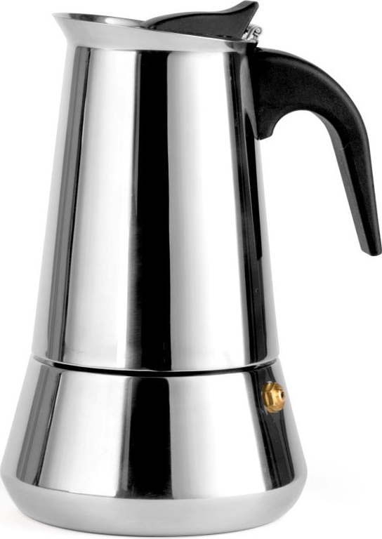 Moka konvička z nerezové oceli ve stříbrné barvě 400 ml Trevi – Leopold Vienna Leopold Vienna