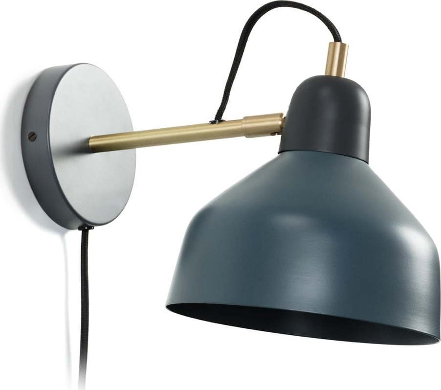 Nástěnné svítidlo v petrolejové barvě Olimpia – Kave Home Kave Home