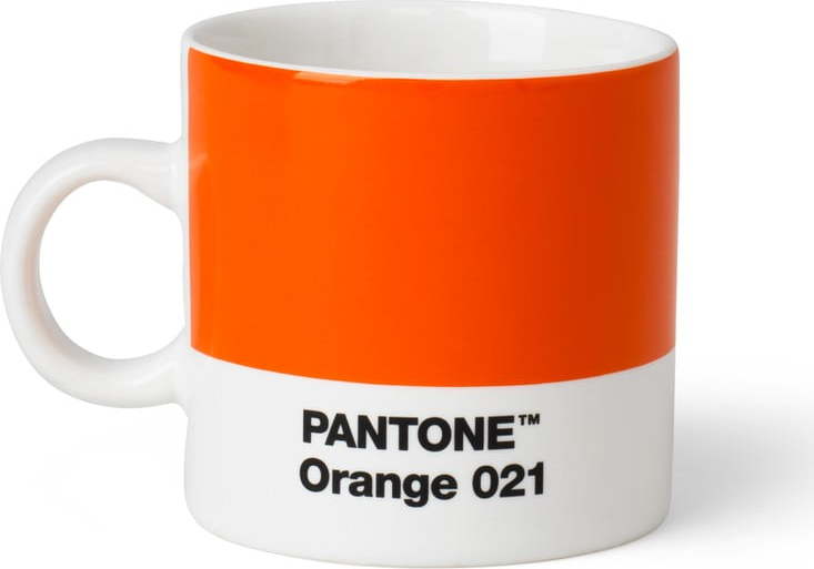 Oranžový keramický hrnek na espresso 120 ml Espresso Orange 021 – Pantone Pantone