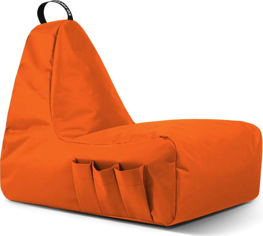 Oranžový sedací vak Chill Gamer XL – So Soft? So Soft?