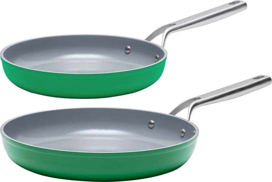 Pánve v sadě 2 ks s keramickým povrchem ø 30 cm Meda 3.0 – FABINI Fabini