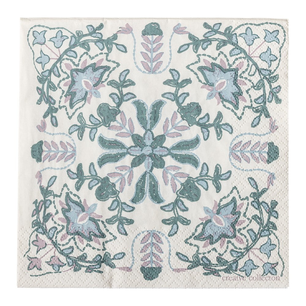 Papírové ubrousky v sadě 20 ks 33x33 cm Alvira – Bloomingville Bloomingville