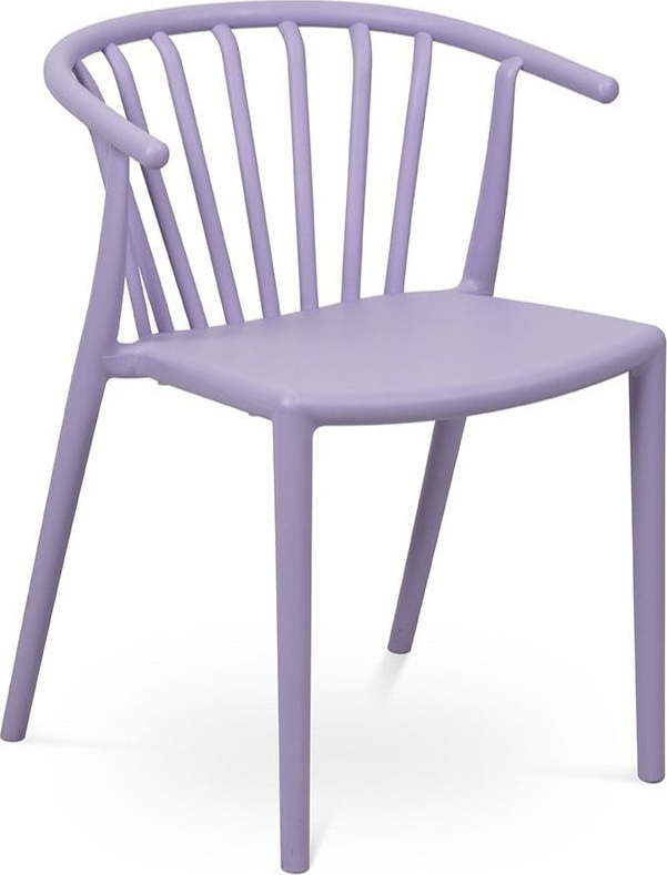 Plastová zahradní židle v levandulové barvě Capri – Bonami Essentials Bonami Essentials
