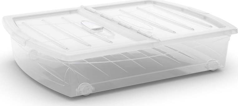 Plastový úložný box s víkem 77x58