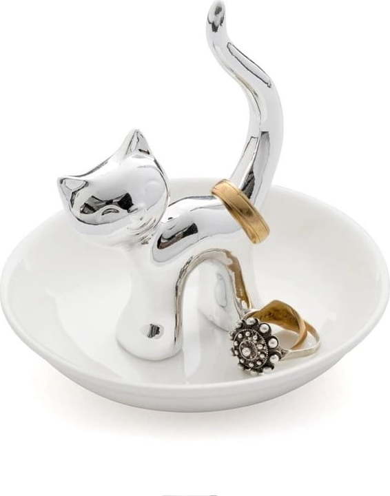 Porcelánový talířek na šperky Cat – Balvi Balvi