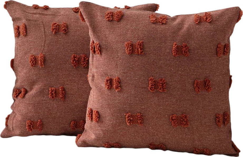 Povlaky na polštáře v sadě 2 ks 43x43 cm Tuffet – Mioli Decor Mioli Decor