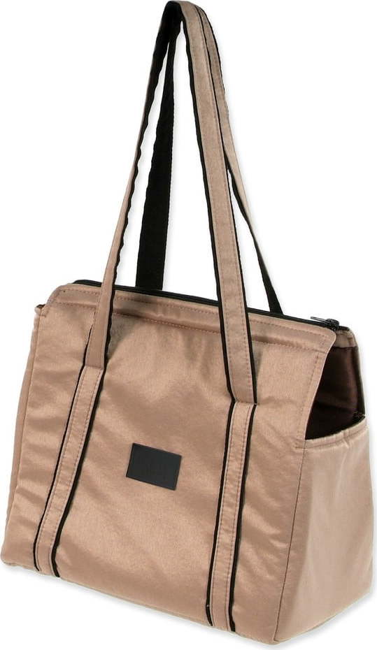 Přepravní taška pro psa ve zlaté barvě Dog Fantasy Platinum – Plaček Pet Products Plaček Pet Products