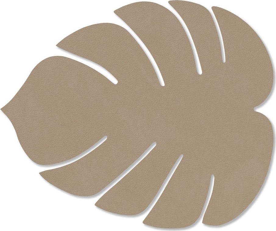 Prostírání z eko kůže 22x26 cm Monstera Leaf Nupo – LIND DNA Lind DNA
