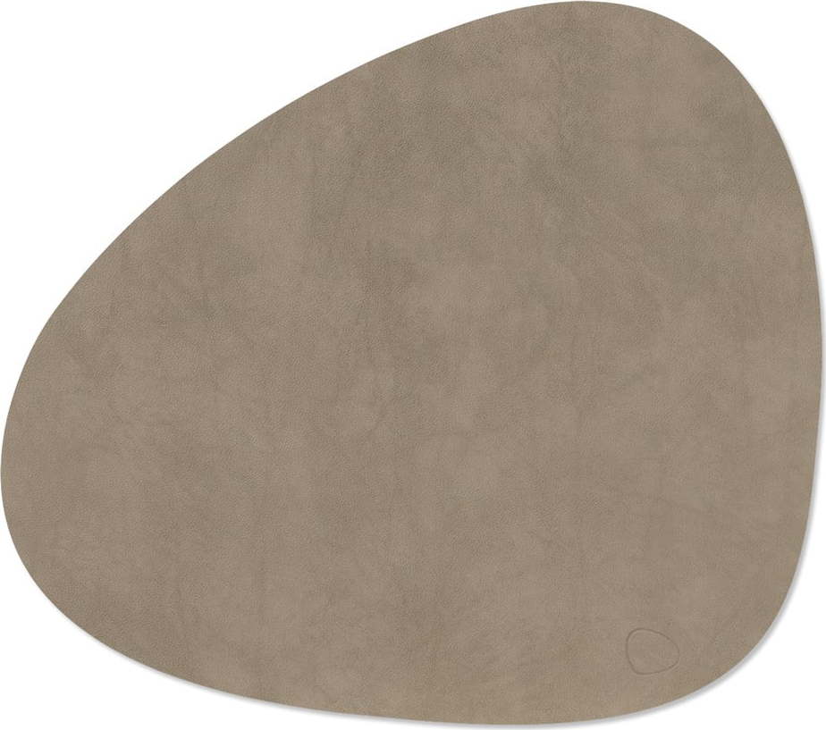Prostírání z eko kůže 37x44 cm Curve L Nupo – LIND DNA Lind DNA