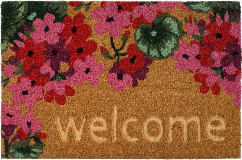 Rohožka z kokosového vlákna 40x60 cm Geranio – Casa Selección Casa Selección