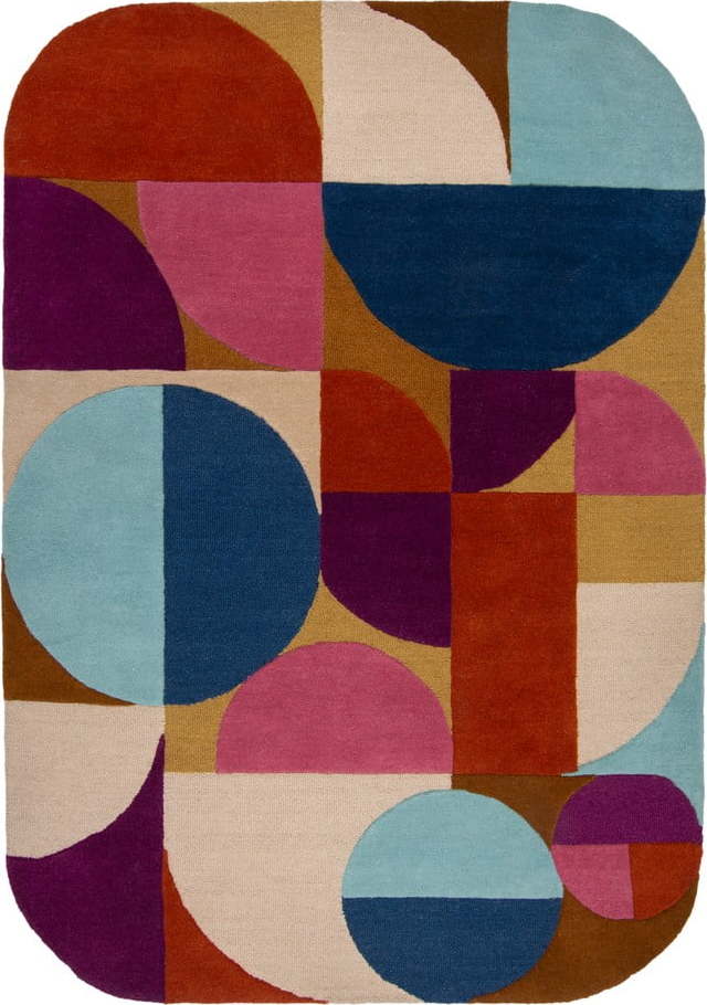 Ručně tkaný vlněný koberec 120x170 cm Mia Arch – Flair Rugs Flair Rugs