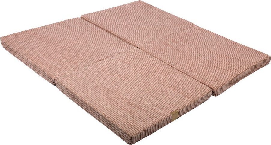 Růžová dětská hrací podložka 120x120 cm – Meowbaby MeowBaby