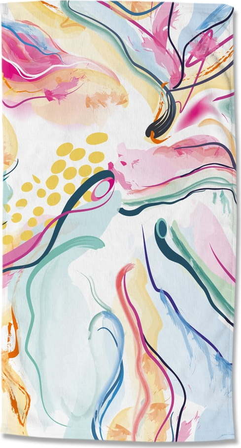 Sametová plážová osuška 100x180 cm Magic – Good Morning GOOD MORNING