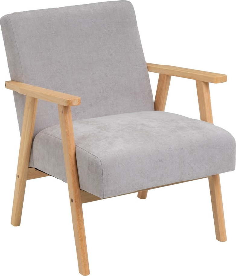 Šedé žinylkové křeslo Vintage – Casa Selección Casa Selección