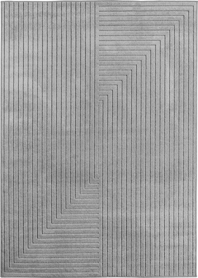 Šedý vnitřní a venkovní koberec 240x340 cm Nova 1202 – Ayyildiz Carpets Ayyildiz Carpets