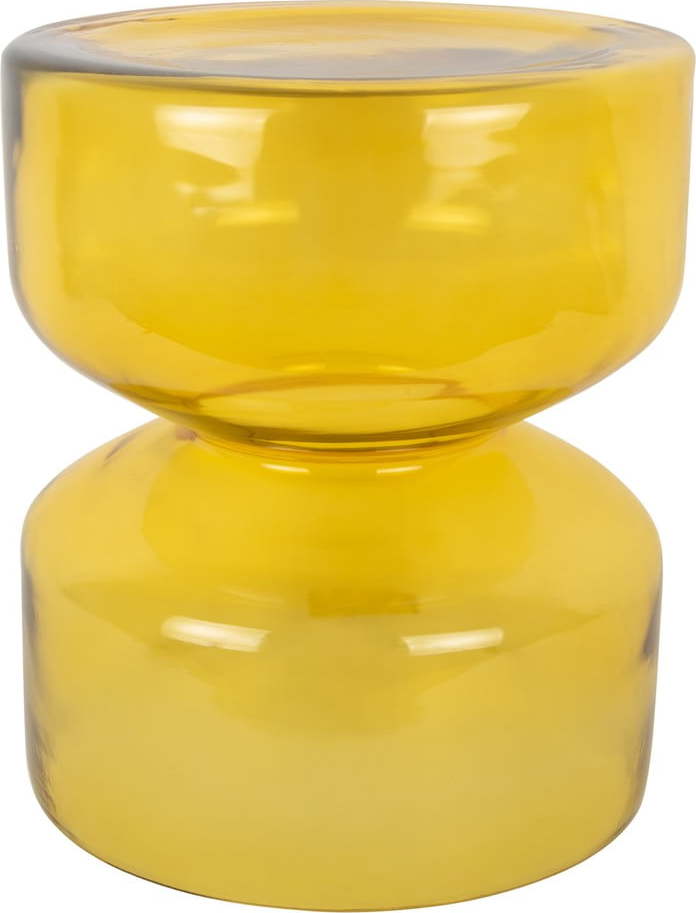 Skleněný kulatý odkládací stolek ø 35 cm Doble – Leitmotiv Leitmotiv